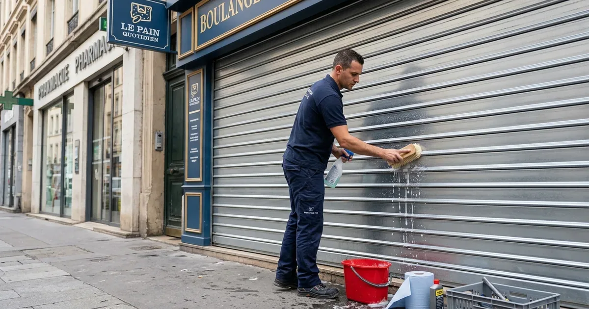 Entretien et maintenance de rideau métallique à Paris 6 Entretien et maintenance de rideau métallique à Paris 6