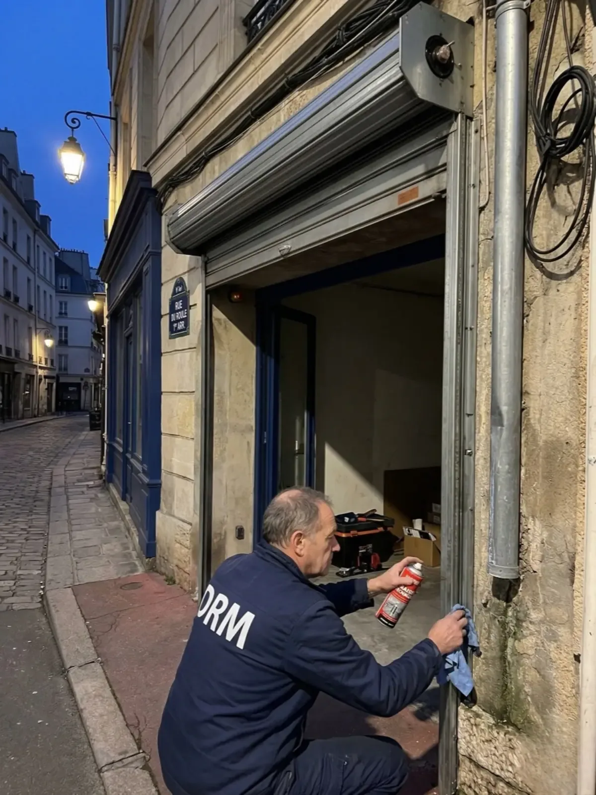 Entretien et maintenance de rideau métallique à Paris 6